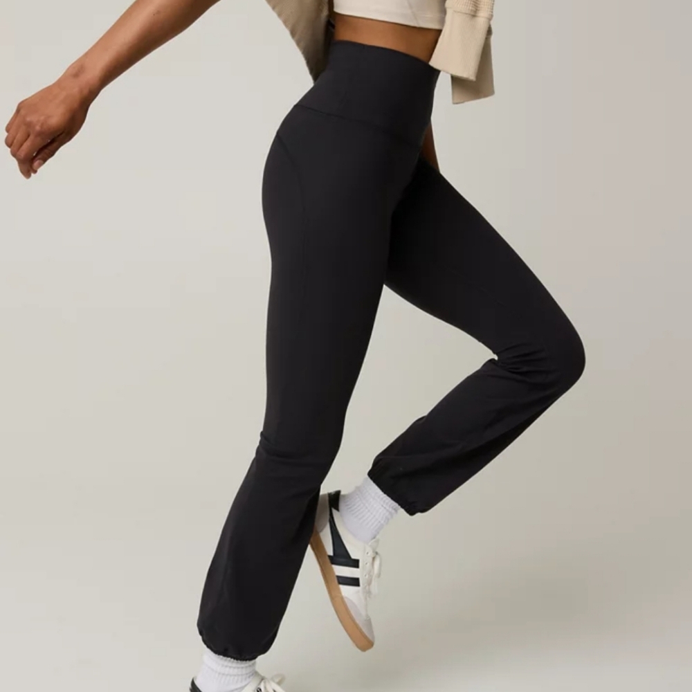 NWOT Aerie Offline Bubble Hem Leggings Size Xs Long